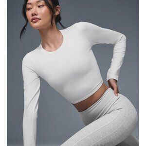 Alosoft Crop Finesse Long Sleeve